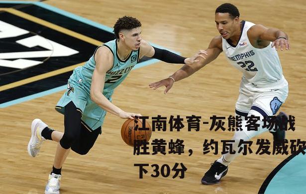 灰熊客场战胜黄蜂，约瓦尔发威砍下30分
